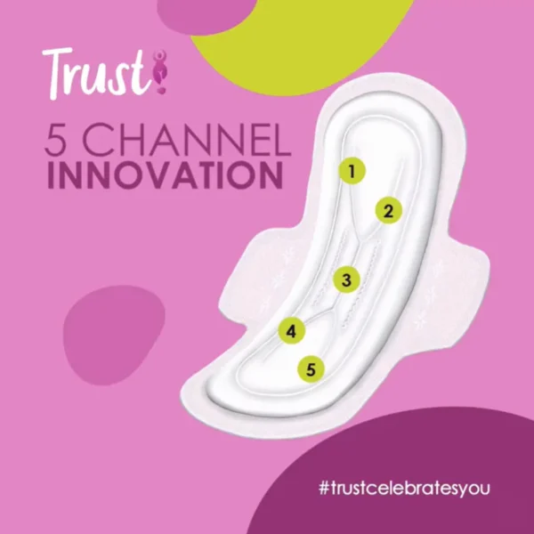 Trust Maxi Pads Regular Unscented - 8 Pack - Image 4