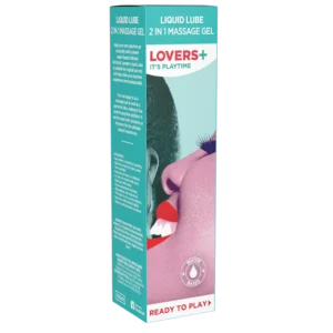 LOVERS+ 2-in-1 Massage Gel - Liquid Lubricant