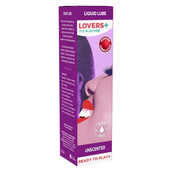 LOVERS+ Natural Liquid Lubricant - Unscented