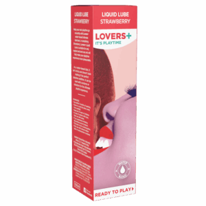 LOVERS+ Liquid Lubricant - Strawberry Scented