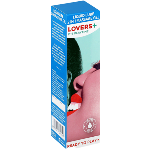 Lovers Plus 2 in 1 Lube - Massage Gel Plus Lube