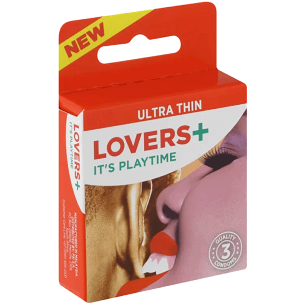 Lovers Plus Ultra Thin 3's - Thin for a Skin-like Feel