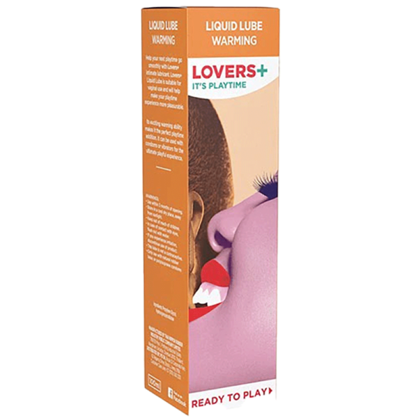 Lovers Plus Warming Lube - Gives a Warm Feel