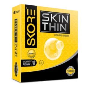 Skore Champion Series Skin Thin Condoms - 3 Pack
