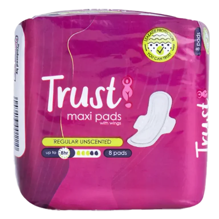 Trust maxi pads regular unscented